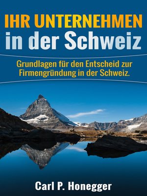 cover image of Ihr Unternehmen in der Schweiz